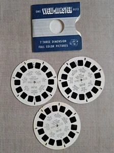 3 View-Master 3D Bildscheiben Reels Christopher Columbus B 437 1960 - Bild 1 von 2