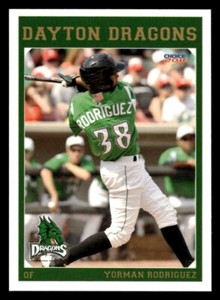 2011 Choice Dayton Dragons Yorman Rodriguez #19 Dayton Dragons