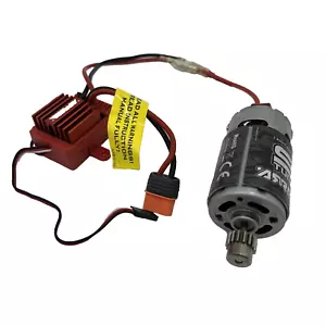 ARRMA Mega 2S Brushed ESC w/Mega 9T Brushed Motor & Pinion (NEW FROM RTR) - OZRC - Picture 1 of 7