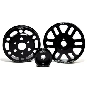 3-Pc Lightweight Aluminum Underdrive Pulley Kit For 13-20 FR-S/BRZ/86 - Foto 1 di 2