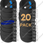 20 x lot de câbles USB C type C cordon de charge rapide pour cordon de chargeur Samsung Android