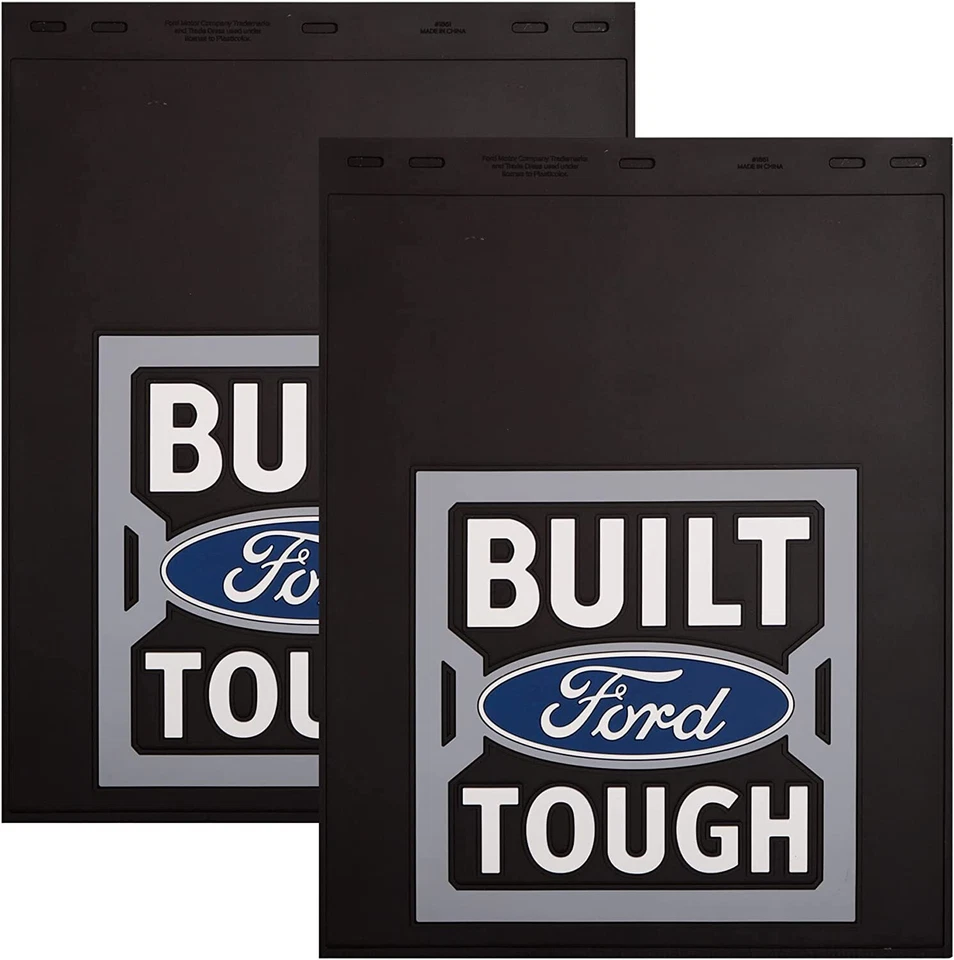 ford powerstroke dually dump truck pickup diesel 18x24 mud guards flaps mudflaps - Image 1 of 1
