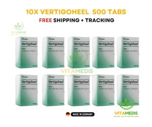 10xVertigoheel 50 Tabs, Homeopathic - dizziness, nausea, vertigo, FREE SHIPPING - Picture 1 of 5