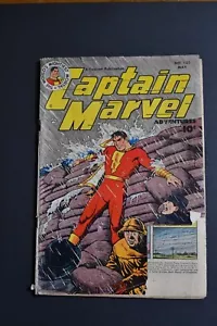 VINTAGE CAPTAIN MARVELL COMIC BOOK VOL. 22 NO. 132 MAY 1952 - Picture 1 of 13