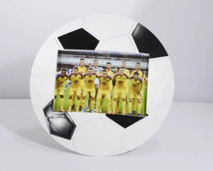 Fußball Ball Bilderrahmen - perfekt für Teamfoto oder Sport t 4 x 6 Kunde - Bild 1 von 3