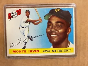 1955 Topps Set Break #100 Monte Irvin envío gratuito - Imagen 1 de 2