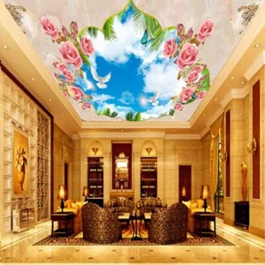 Rose Mosaic Leaves 3D Full Wall Mural Photo Wallpaper Printing Home Kids Decor - Picture 1 of 9