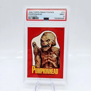 1988 Topps Fright Flicks Pumpkinhead #11 Sticker PSA 9 None Higher Horror Movie - Picture 1 of 3
