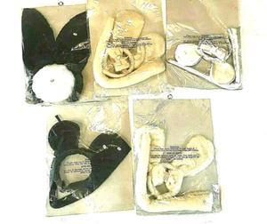 5 Damen Kostüm Party Zubehör Sets Originalverpackt - Hund, Maus, Hase  - Bild 1 von 3