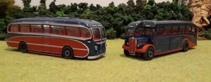 * 1/50 * Corgi Classics * AEC Regal + Burlingham Seagull Set * Whittle's * BOXED - Picture 1 of 16
