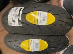 120/70-zr17 & 180/55-zr17 Dunlop Qualifier Core Pair Tyres r6 cbr zx6r triumph - Picture 1 of 2