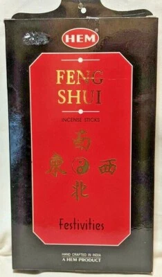 HEM INCENSE STICKS -Feng Shui five pack- assorted 20 STICK BOXES (100 sticks) - Image 1 of 2
