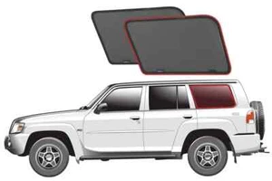 Genuine SNAPSHADES Port Window Shades for Nissan Patrol 5th Gen (same size Po... - Picture 1 of 4