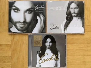 CONCHITA WURST – CD-Album: Conchita + CD-Maxis: Heroes & You Are Unstoppable - Bild 1 von 2