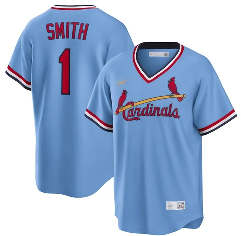 Men's Ozzie Smith #1 "St. Louis Cardinals" Stitched Jersey Cover