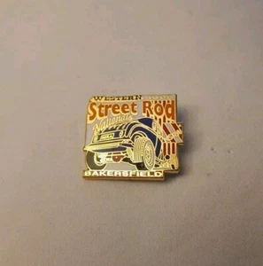 Western Street Rod Nationals Bakersfield Ca Collectible Pin Hat Lapel 1998 Ex - Picture 1 of 1