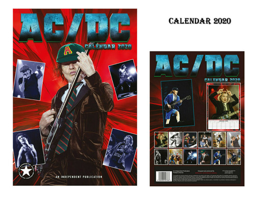 AC/DC CALENDAR 2020 | eBay