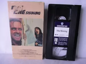 The Shining 1980 1986 VHS Movie RARE Cover Version Stanley Kubrick JackNicholson - Bild 1 von 6