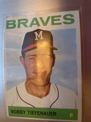 1964 TOPPS # 522 BOBBY TIEFENAUER - Image 1 of 2