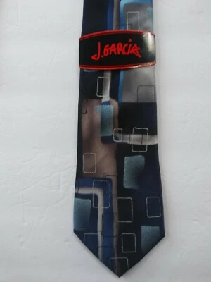 Corbata para hombre.  J Garcia. Contenedores espaciales 100% seda colección 56. L 58 W 4 Foto 1 de 3