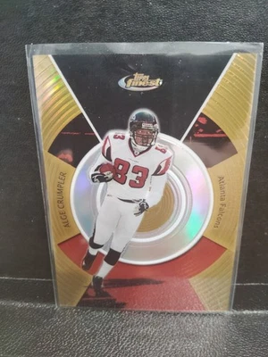 2005 Topps Finest Alge Crumpler Gold Refractor /49 - Image 1 of 4