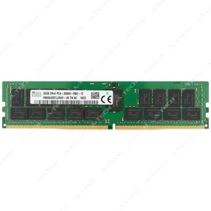 Hynix 32GB DDR4-2666 PC4-21300 2Rx4 ECC RDIMM Server Memory RAM HMA84GR7JJR4N-VK - Picture 1 of 2