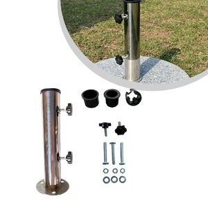 Outdoor Umbrella Base with Stainless Steel Material for Reliable Performance - Picture 1 of 8