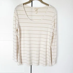 Matilda Jane Moments With You Glitzer und Glamour Top Damen Small, Goldstreifen - Bild 1 von 6