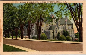 Vintage Postcard Cornell University Willard Straight Hall Ithaca New York - Picture 1 of 2