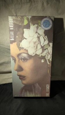 Billie Holiday The Legacy 1933–1958 – Rare 3 Cassette Box Set 1991 Jazz Music - Image 1 of 4