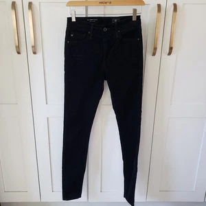 AG Samt Cordhose Damen 26 Farrah Skinny schwarz Adriano Goldschmied - Bild 1 von 6