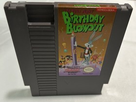 The Bugs Bunny Birthday Blowout Nintendo NES NTSC-U/C Authentic and Tested 