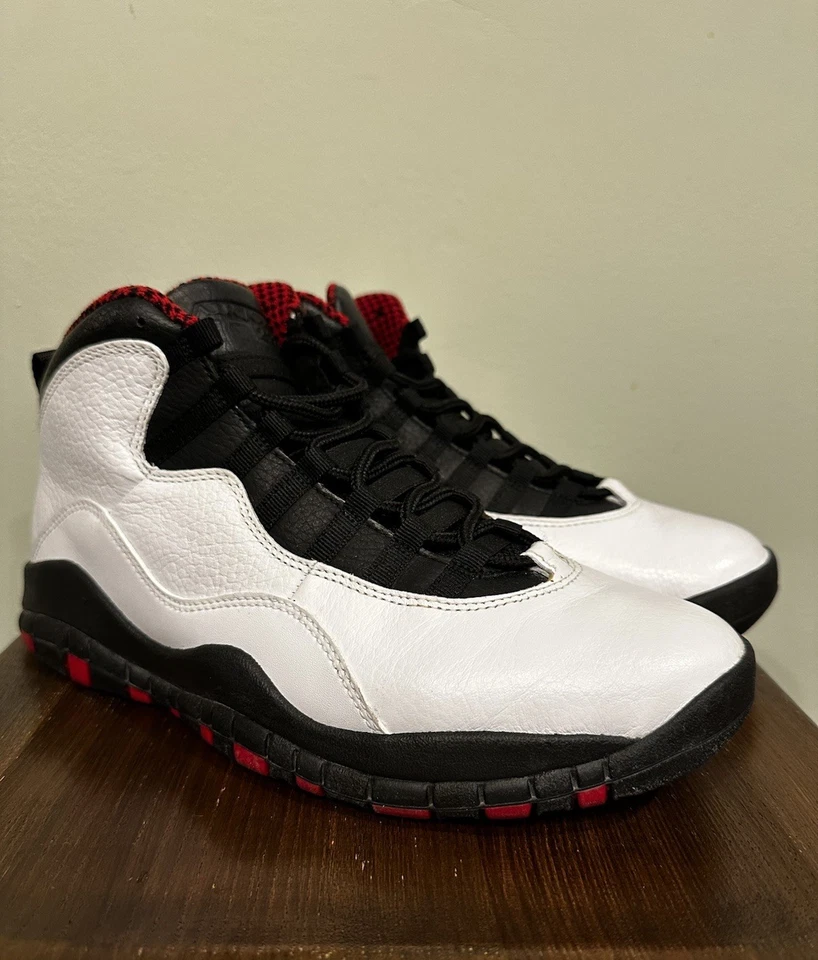 Air Jordan Retro 10 Para Hombre Talla 8 Chicago 2012 Lanzamiento Con Caja Original 310805-100 Foto 1 de 4