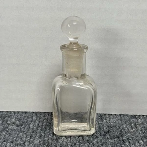 Vintage Whitall Tatum & Co Glasflasche mit Stopfen Miniatur Glasflasche - Bild 1 von 6