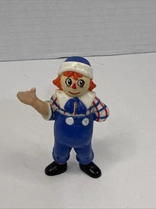 "Figura vintage de PVC Raggedy Andy de 2,5"" de alto" - Imagen 1 de 9