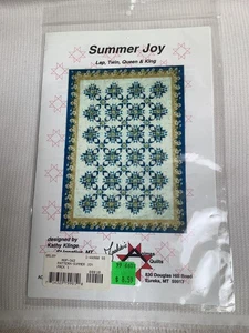 Jackie’s Animas Quilts Summer Joy Quilt Pattern - Picture 1 of 2