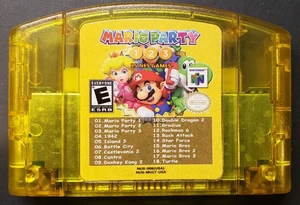 Mario Party 1 2 3 N64 + Extra 15 NES Mini Spiele - Nintendo 64 US VERKÄUFER - Bild 1 von 3