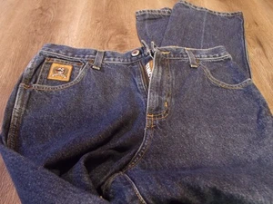 JEANS UOMO CINCH BLU DENIM TAGLIA 30 X 38 - Foto 1 di 2