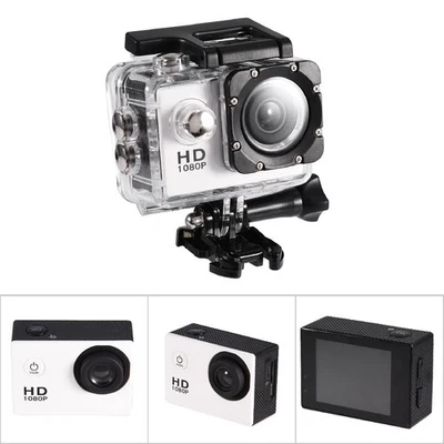 (White)Waterproof Outdoor Cycling Sports Mini DV Action Camera Camcorder SG - Image 1 of 4