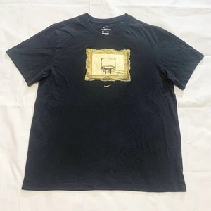 Camiseta Nike Para Hombres XL Dri-Fit Swoosh Anillo de Baloncesto Enmarcado Gráfico Camiseta Crew - Imagen 1 de 6