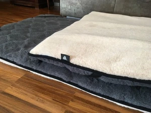 Naturmatratze Matratze Alpakawolle Kamelhaar Wollmatratze H2 140x200-240x200cm - Bild 1 von 4