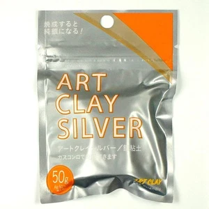 Aida Chemical Art Arcilla Plata 50g Plata Fina Modelado Arcilla Japón Nuevo - Imagen 1 de 6