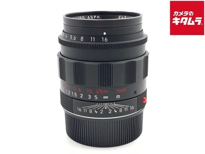 Leica Summilux M 50mm F/1.4 ASPH. Black Chrome Limited [11688] -Near Mint- `9900 - Image 1 of 3