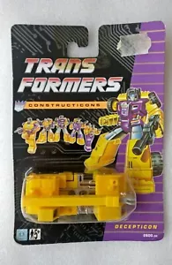 1991 Transformers G1 Europe Decepticon HOOK Crane Truck Hasbro 2600 MOC Vintage - Picture 1 of 12