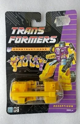 1991 Transformers G1 Europe Decepticon HOOK Crane Truck Hasbro 2600 MOC Vintage - Image 1 of 4
