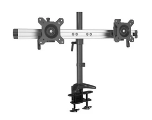 2 Fach Monitor Halterung Alu Halter Stand Arm von 15-27 Zoll (MP220C-L) - Bild 1 von 8
