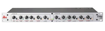 DBX 234XS Professional Crossover with 2 way, 3 Way, 4 Way, or Mono Operation - Image 1 of 4