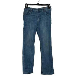 Wrangler Flex Kids Jeans Adjustable Fit Waist Stretch Slim Mid-Rise Blue Size 10 - Picture 1 of 10