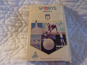 1984 SUMMER OLYMPICS HIGHLIGHTS VHS CONTINENTAL BIG BOX ABC SPORTS LOS ANGELES - Picture 1 of 12