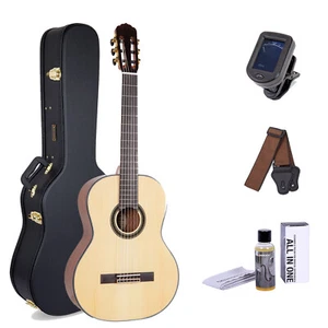Guitarra Acústica Clásica Crossrock con Estuche Rígido, Top de Abeto, Principiante - Imagen 1 de 18